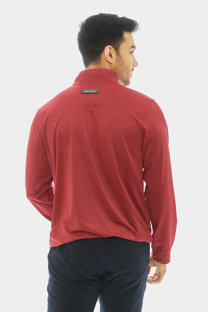 Pro Red High Neck Polo Jacket 