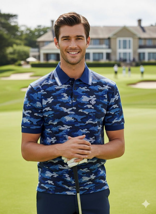 AH Air Force Camo Classic Polo