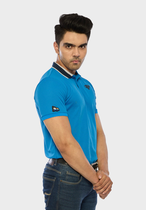 Armour Blue Performance Polo Shirt