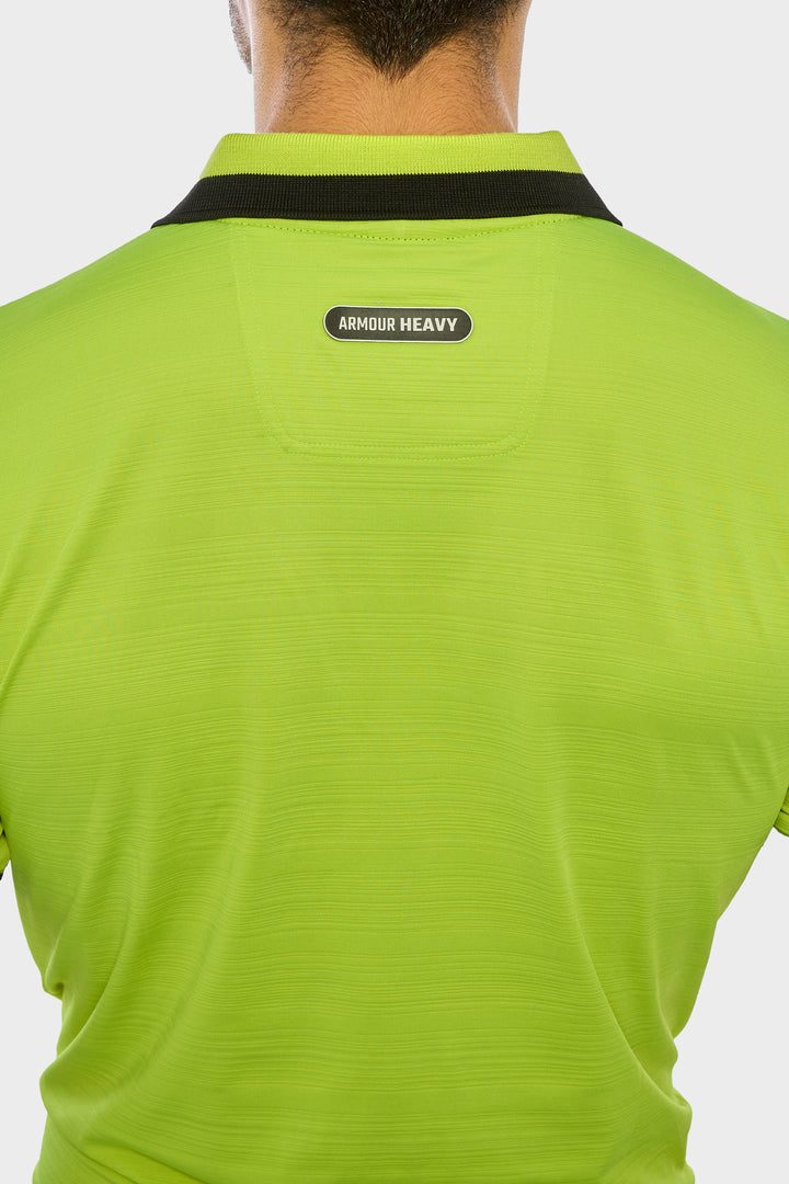 Buy Lime Green Performance Polo Tshirts for Men by AH