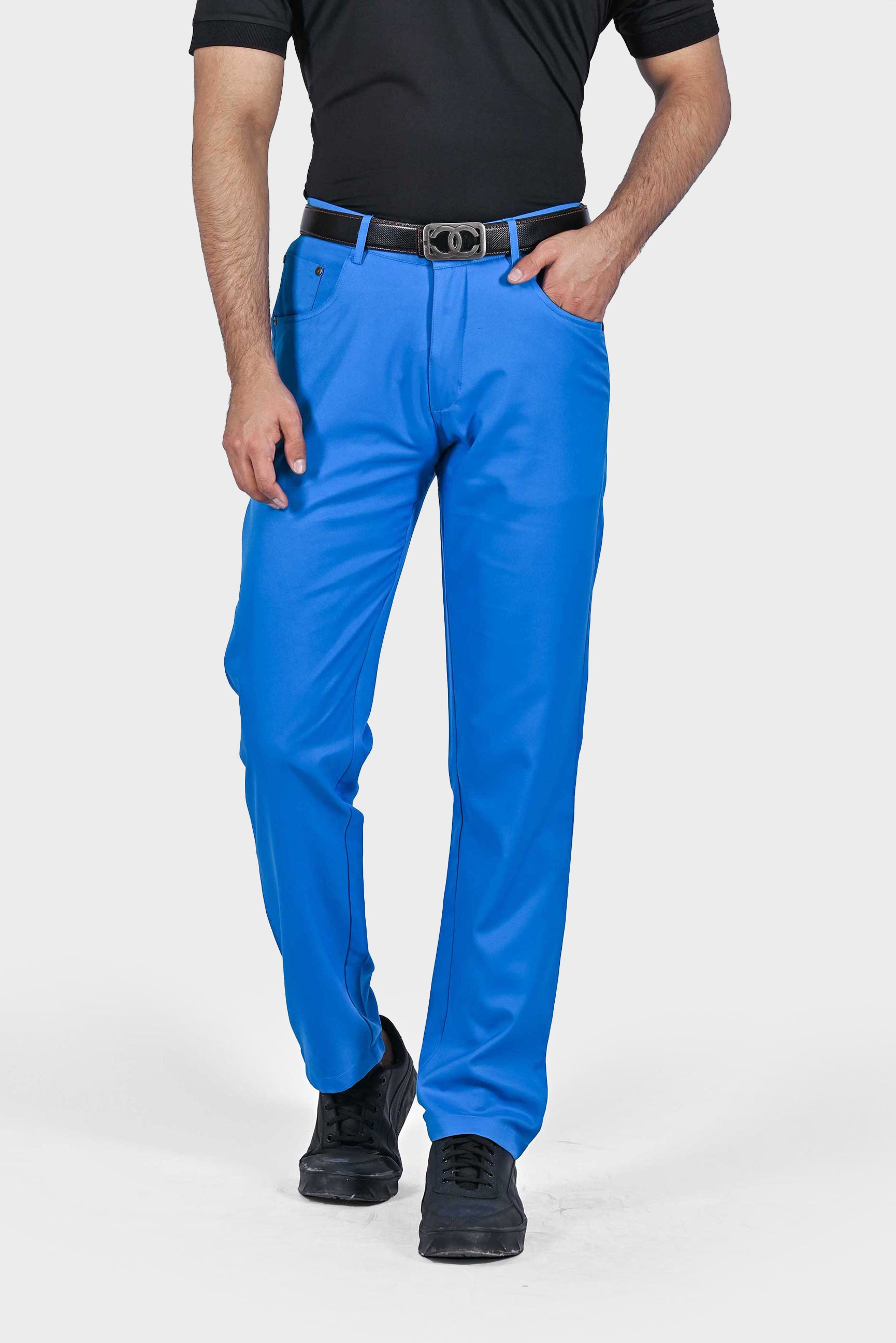 Buy Dazzling Blue Trousers & Pants for Women by Vero Moda Online | Ajio.com