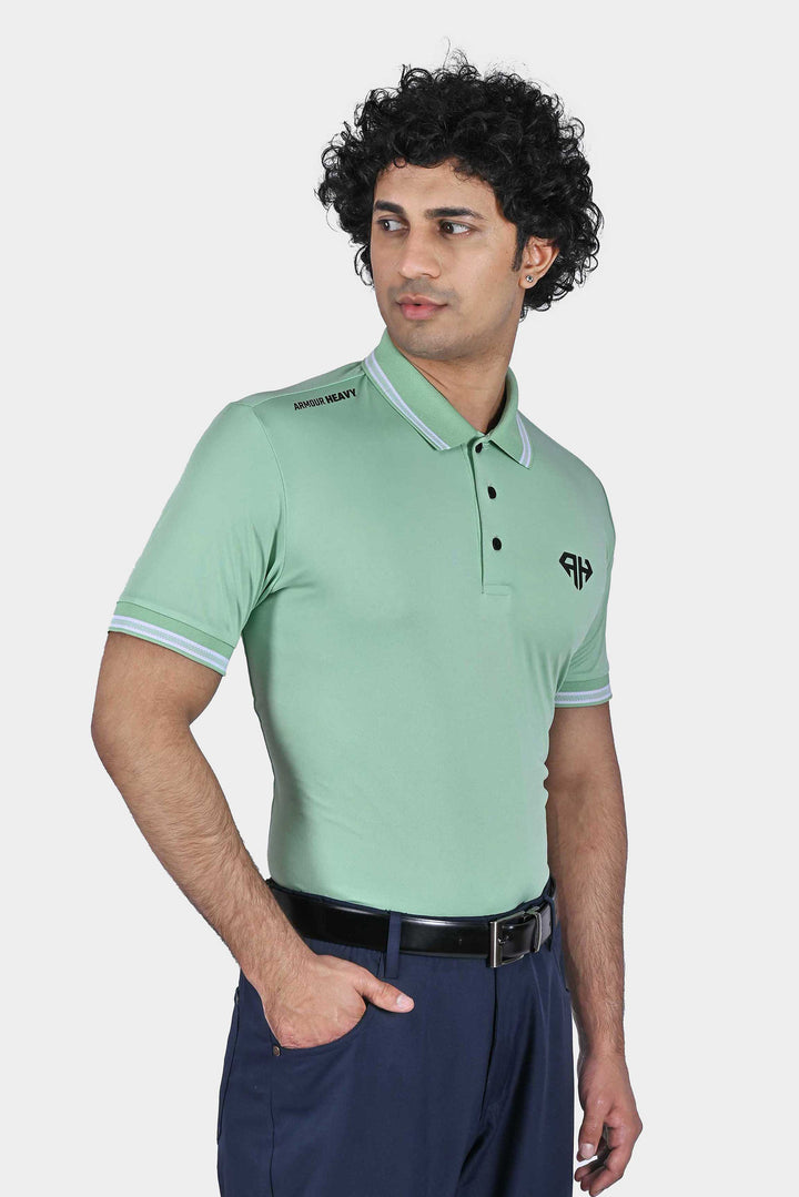 Buy Heavy Lime Classic Polo T-Shirt by AH