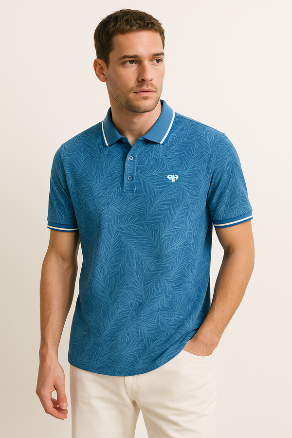 AH Blue Forest Classic Polo